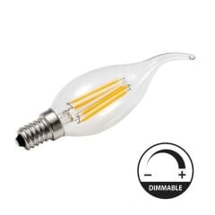 Heka Led Filament Rustıc Bulb E14 6W 3000K Dimmable
