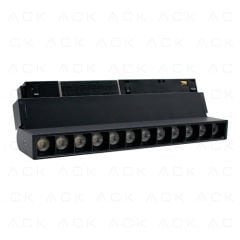 ACK 12W 4000K OSRAM ALÜMİNİUM 48V MAGNETİK LED RAY ARMATÜRÜ