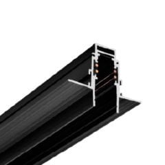 ACK 1 METRE SİYAH SIVA ALTI ALÜMİNİUM RAY 46,75MM x 62MM