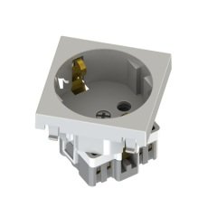 Ne-Ad Modüler 45X45 Mm Şebeke Priz (45°)