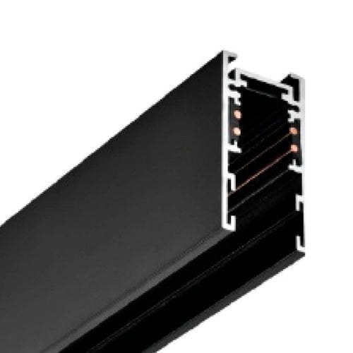 ACK 2 METRE SİYAH SIVA ÜSTÜ ALÜMİNİUM RAY 51MM x 27MM