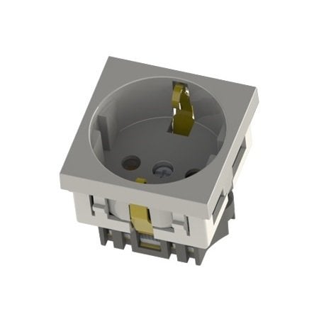 Ne-Ad Modüler 45X45 Mm Şebeke Priz
