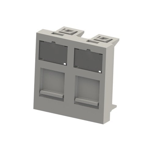 Ne-Ad Modüler 45X45 Mm Data/Tel. Kapağı (2'Li)