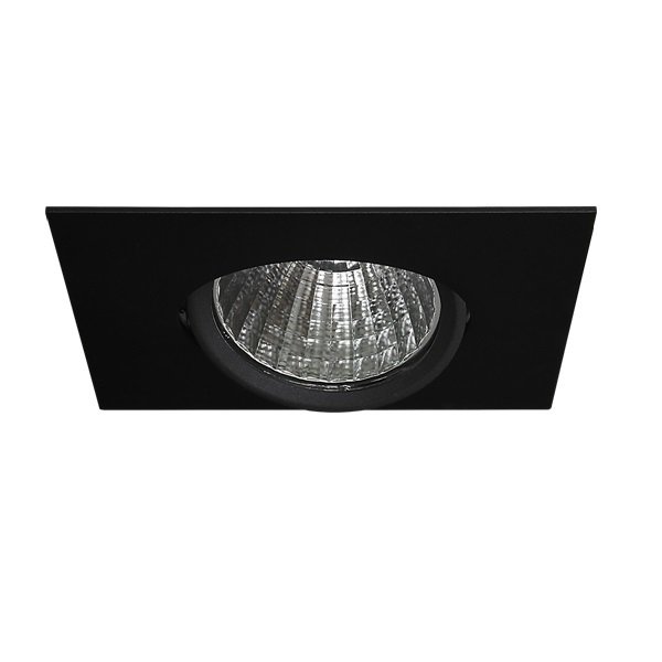 Lamptıme 743307 Sıva Altı Cob Downlıght 15W Kare Siyah Gövde 3000K Sarı Işık