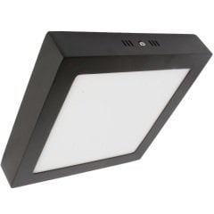 Lamptıme 263612 24W S.U. Kare Panel Led Arm.Sıyah Govde 6500K