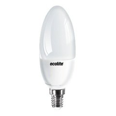 Ecolıte Candle 8,5W Led Soft Mum Ampul 750 Lümen 15.000 H 3000K Sarı Işık