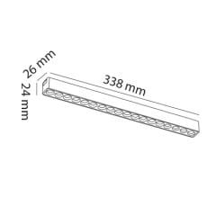 MOL6056 18 WATT MERCEKLİ SLİM MAGNET AYDINLATMA