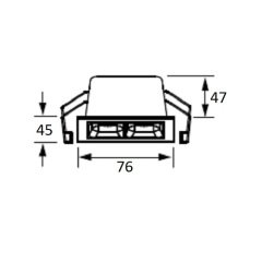 Jupıter Ls484 B 2X2W Led Ank. Spot