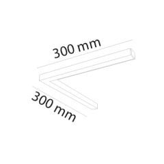 MOL6084 2 X 10 WATT HEM L BAĞLANTI HEM L ŞEKLİNDE SLİM MAGNET AYDINLATMA