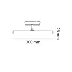 MOL6074 9 WATT DİFÜZÖRLÜ SLİM MAGNET AYDINLATMA