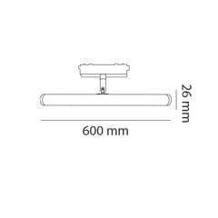 MOL6075 18 WATT DİFÜZÖRLÜ SLİM MAGNET AYDINLATMA