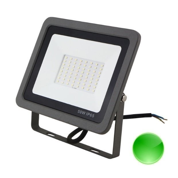 Ecolıte Led Projektör 50W Ip65 15.000 H Yeşil Işık