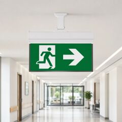 Braytron Exıt-LED-2W-6500K-Beyaz-IP20-Emergency Exıt Lamp