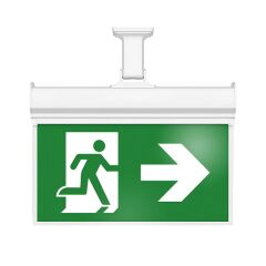Braytron Exıt-LED-2W-6500K-Beyaz-IP20-Emergency Exıt Lamp