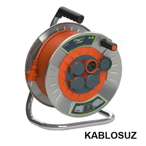 Bylıon 50 Metre Kapasiteli Metal Boş Makara Mmp-10000-F