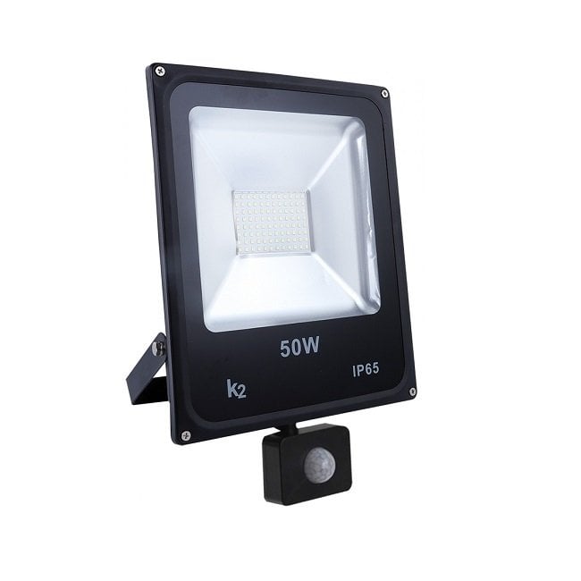 K2 50W 4000 Lümen Sensörlü Ledli Projektör