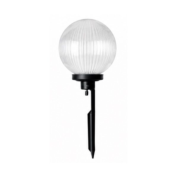 Prizmatik 30cm Akrilik Gloplu Kazıklı Çim Lambası IP44 E27