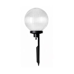 Prizmatik 30cm Akrilik Gloplu Kazıklı Çim Lambası IP44 E27