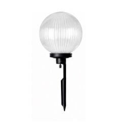 Prizmatik 35cm Akrilik Gloplu Kazıklı Çim Lambası IP44 E27