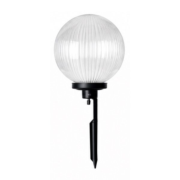 Prizmatik 40cm Akrilik Gloplu Kazıklı Çim Lambası IP44 E27