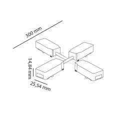 MOL6089K SLİM MAGNET ARTI ESNEK DÖNÜŞ APARATI