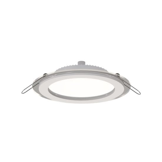 Lamptıme 12W Sıva Altı Camlı Backlight Led Downlight