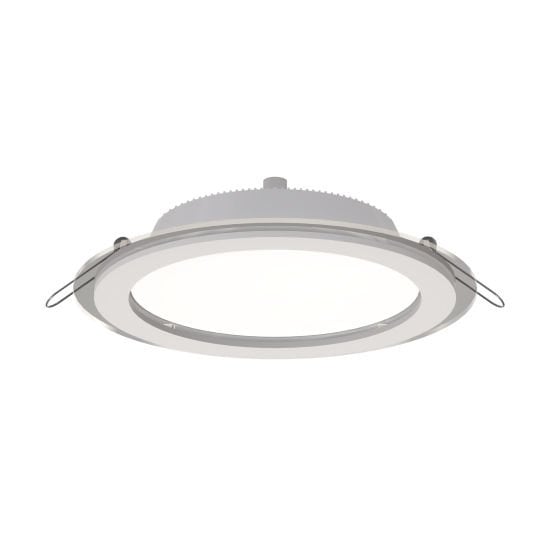 Lamptıme 16W Sıva Altı Camlı Backlight Led Downlight