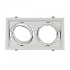 Ycl Ar111 Led Spot Kasası İkili Beyaz
