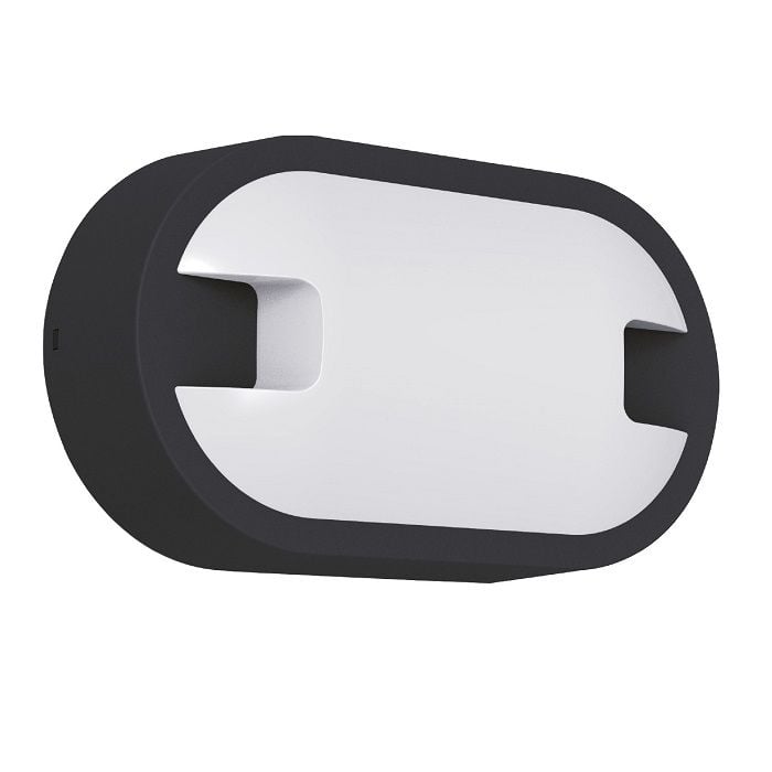 Ack 15W Siyah 6500K Ip54 Led Tavan Ve Duvar Armatürü