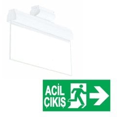 Ferled 8W Sıva Üstü Acil Aydınlatma Armatürü