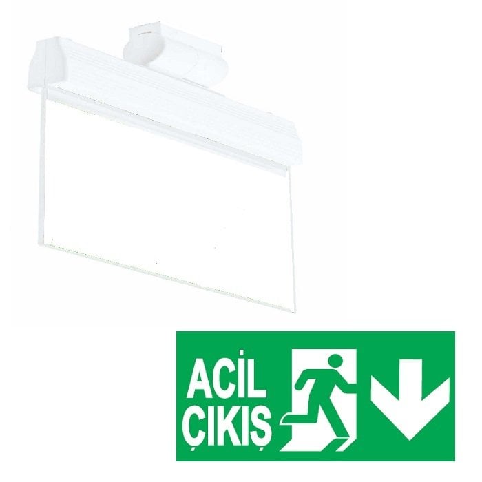Ferled 8W Sıva Üstü Acil Aydınlatma Armatürü
