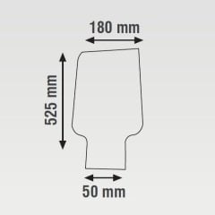 K2 100W 10000 Lümen Ip65 Lensli Ledli Sokak Armatürü 6500K Beyaz Işık