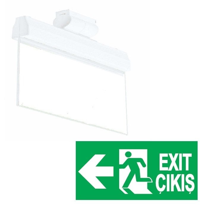 Ferled 8W Sıva Üstü Acil Aydınlatma Armatürü