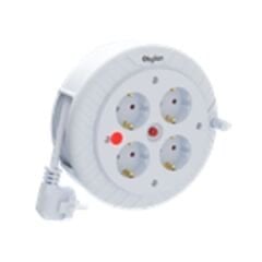 Bylion Makaralı Uzatma Kablosu 5 m 3X1,0 mm TTR Beyaz Kablo