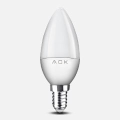 Ack 7W 220-240V E14 6500K Mum Led Ampul