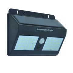 K2 30W 160 Lümen Ip65 Solar Duvar Apliği 6500K Beyaz Işık