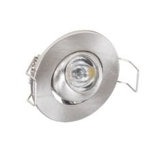 Ack 3W Saten Gövde Mavi Işık Sıva Altı Led Spotlıght