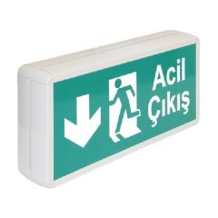Dekolıte Z Serisi Acil Yönlendirme Armatürü Kesintide Yanan