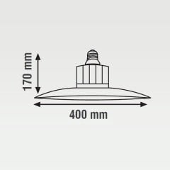 K2 70W E27 Duy 6300 Lümen Ledli Pendante Armatür 6500K Beyaz Işık