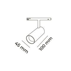 MOL6131 CCT 3000K 4000K 6500K 10 WATT MAGNET RAY SPOT