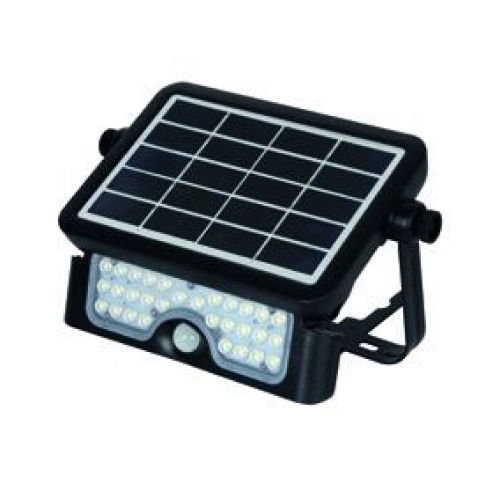 Sylvanıa Sensörlü Solar Led Hareketlı Projektör Siyah (4000K-450Lm) 5W
