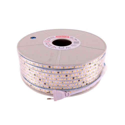 ACK AC 220V 10W/MT 4000K 1000LM/1MT  (100MT) 120 LED ŞERİT