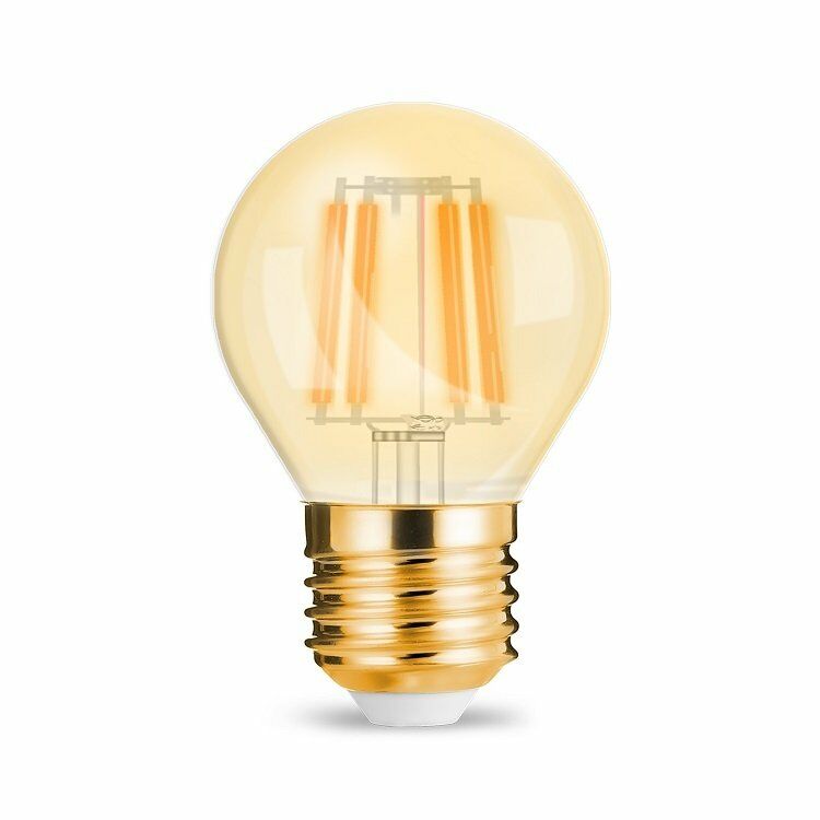 Ecolıte Vıntage Gold 4W G45 Top Ampul 420 Lümen 25.000 H 2200K