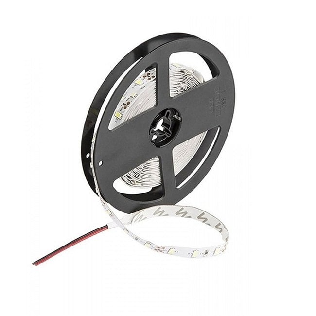 K2 4,8W/1 Mt. 420 Lümen/1 Mt. 12V Silikonlu Tek Çipli Dış Mekan Led Şeritler