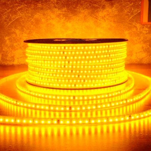 ACK AC 220V 10W/MT AMBER 1000LM/1MT  (100MT) 120 LED ŞERİT