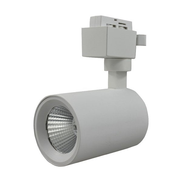 Ack 10W Cob Led Ray Armatür Beyaz Kasa 3000K