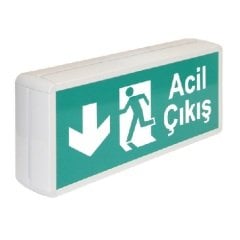 Dekolıte Z Serisi Acil Yönlendirme Armatürü Kesintide Yanan