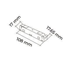 MOL6119 BEYAZ MAGNET ARA BAĞLANTI APARATI