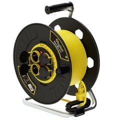 Bylion Plastik Makara 60 m 3X2,5 mm Sarı Kablo Kapaklı