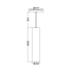 Braytron PDT30 Magnet Sarkıt Armatür 7W 3CCT
